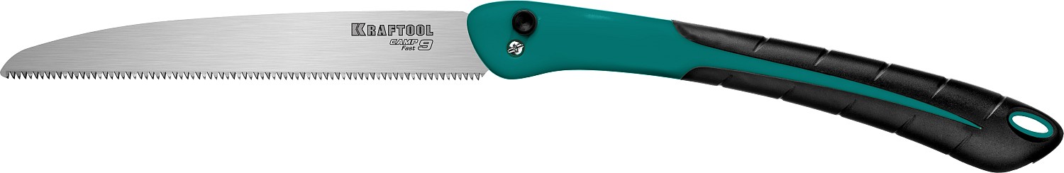 KRAFTOOL CAMP Fast 9 250 мм, Ножовка для быстрого реза сырой древесины (15218)