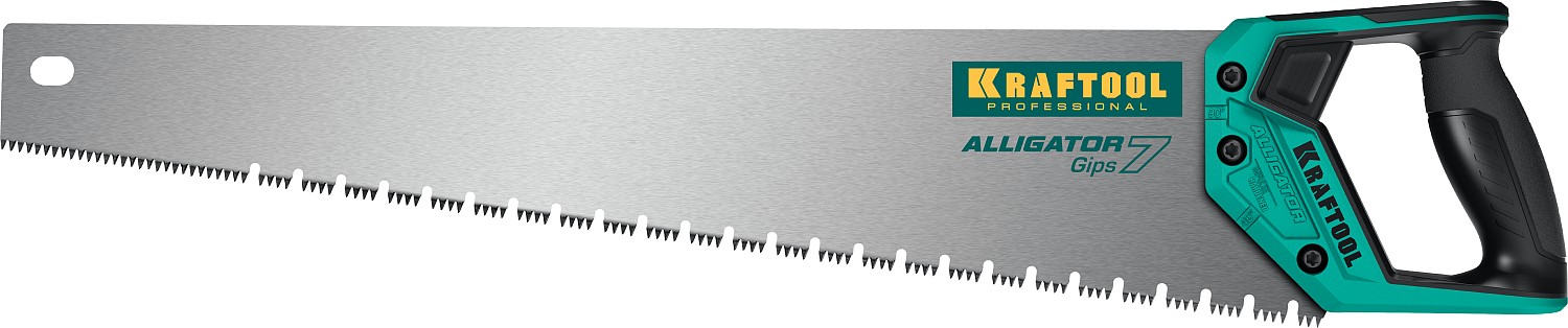 KRAFTOOL Alligator Gips 7 550 мм, Ножовка для гипса (15210)