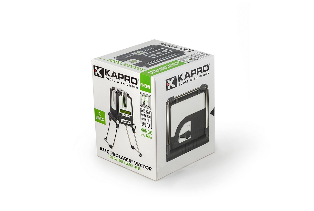 873G Kapro лазерный нивелир зеленый