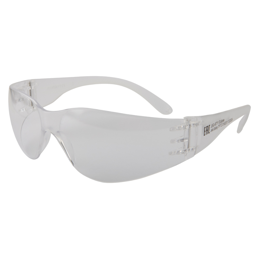 Очки защитные облегченные JSG-8711 Eclipse открытого типа Jeta Safety