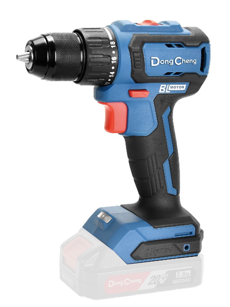 Аккумуляторная дрель-шуруповерт DongCheng DCJZ2040(TYPE Z), 20 В, 45 Нм, без акб и зу