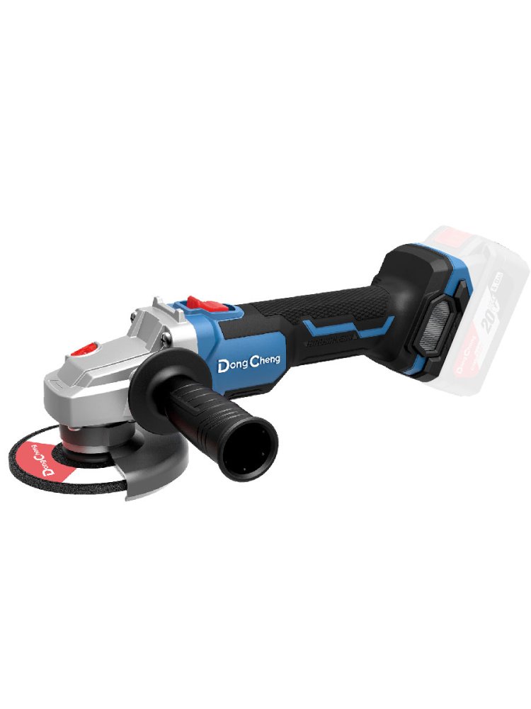 Аккумуляторная угловая шлифовальная машина DongCheng DCSM03-125(TYPE Z), 20 В, 125 мм, без акб и зу