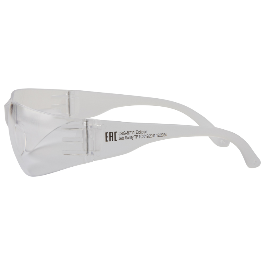 Очки защитные облегченные JSG-8711 Eclipse открытого типа Jeta Safety