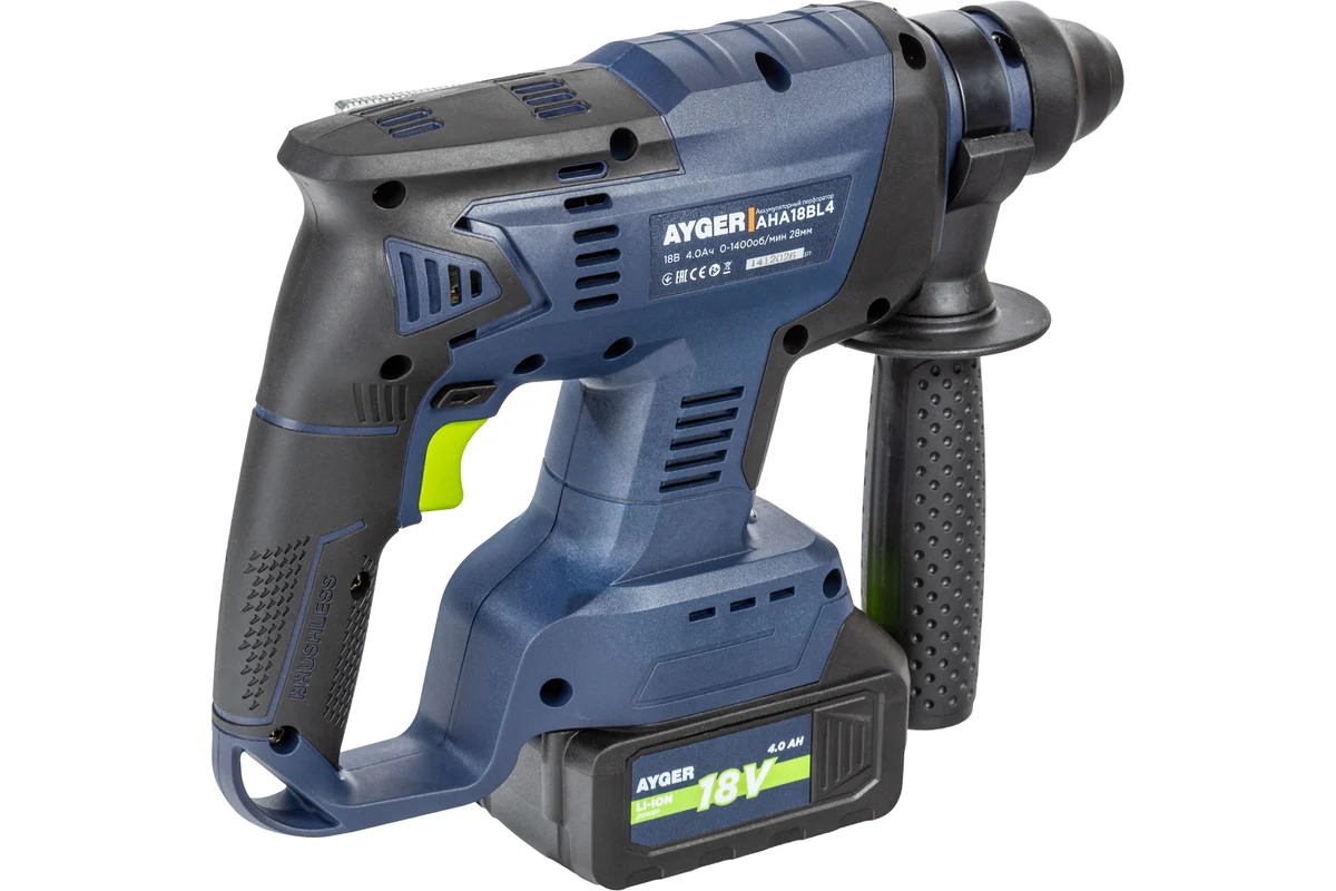 Перфоратор SDS Plus AYGER AHA18BL4